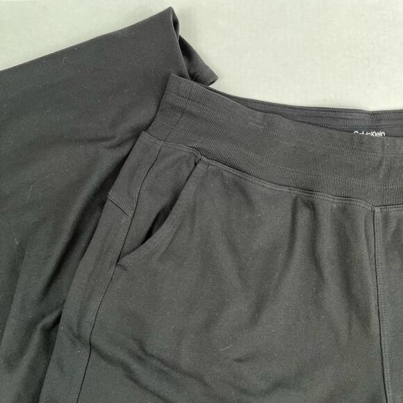Calvin Klein Performance Plus SZ Bundle of 2 Jogger Sweatpants Gray Black 1X NWT - Picture 6 of 14